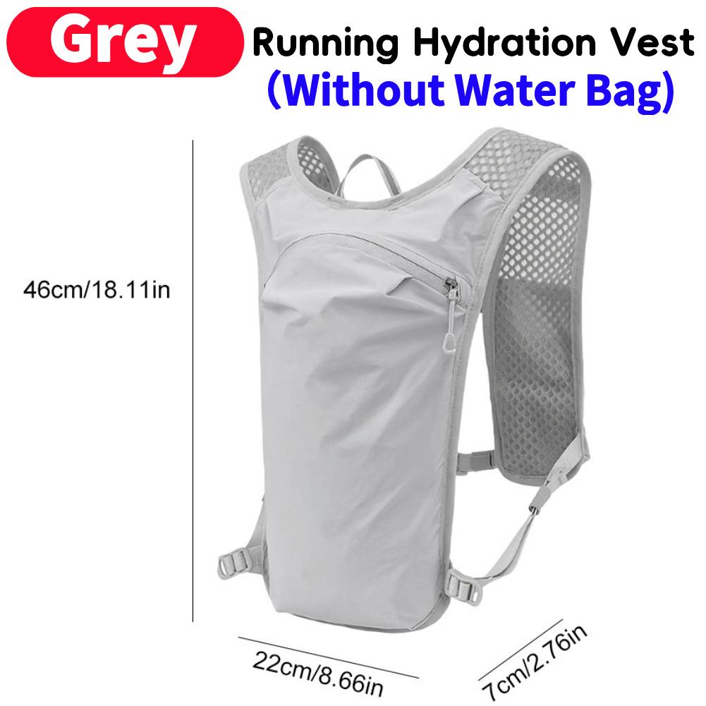 Running Hydration Vest Unisex Lightweight Breathable Backpacks For Hiking Cycling off-road Marathon Climbing Sports Water Bags