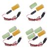 USB to 1.5V-6V1A LR20 D Battery Eliminators with Switches Dummy Battery Power Cable Cord for Toy/Table Lamps/Flashlight