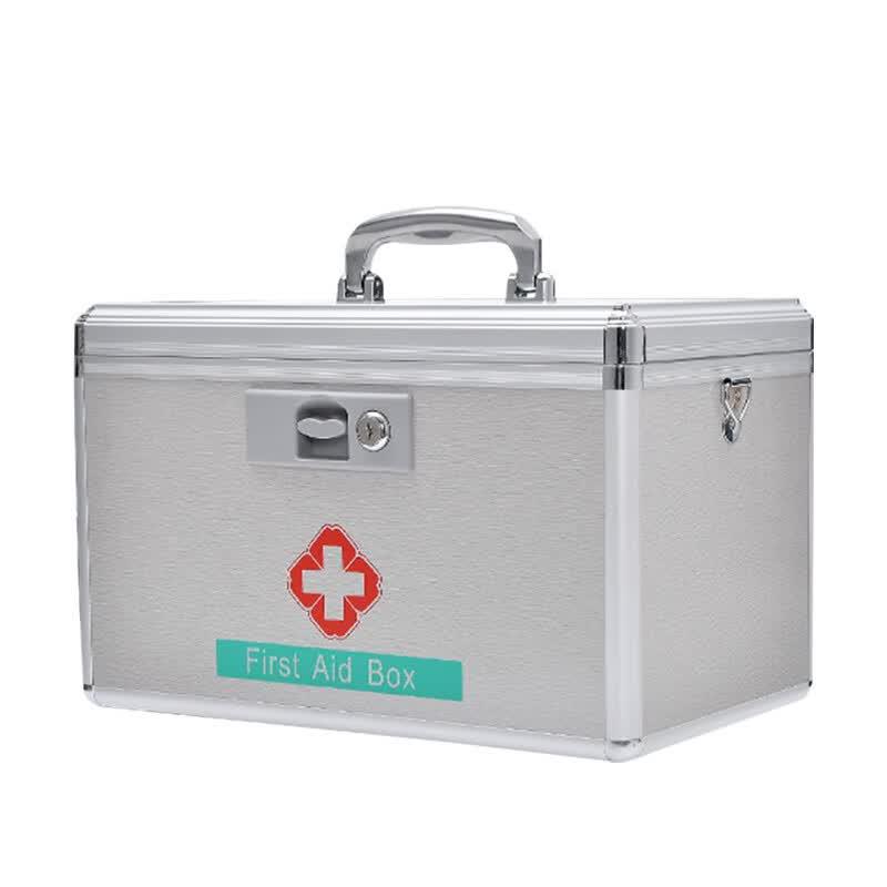 Shangye 320 Aluminum Alloy Double-Layer Medical Storage Box 10 inch