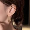 1 Pair Chic Hoop Earrings Minimalist Earrings, Exuding Elegance, Perfect for Ladies To Wear To Parties and Vacations