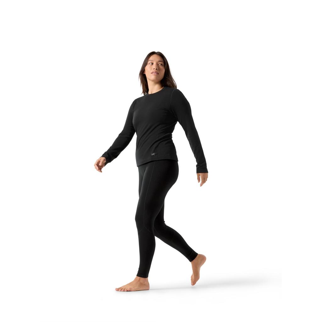 Satoro Merino Wool Crew Neck Long Sleeve X000008474 Black XS Arc'teryx Women's