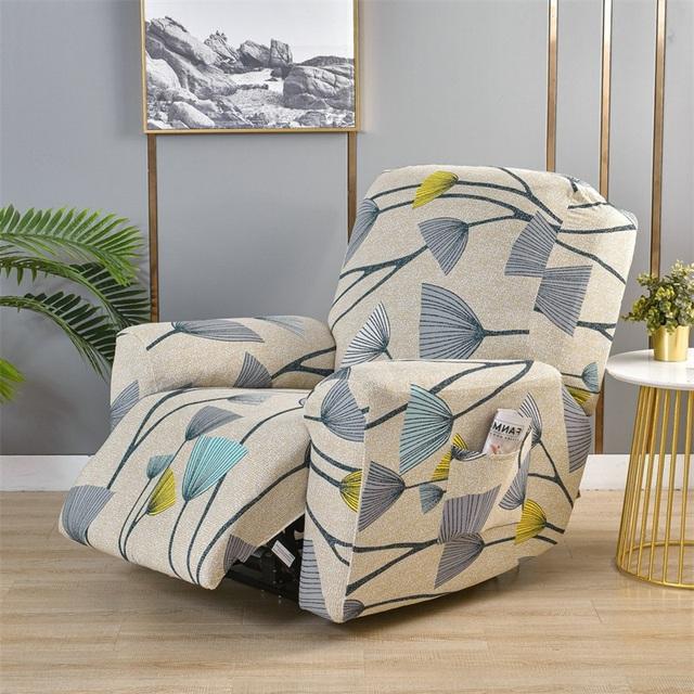 4 dab. Flower Recliner dīvāna pārvalks