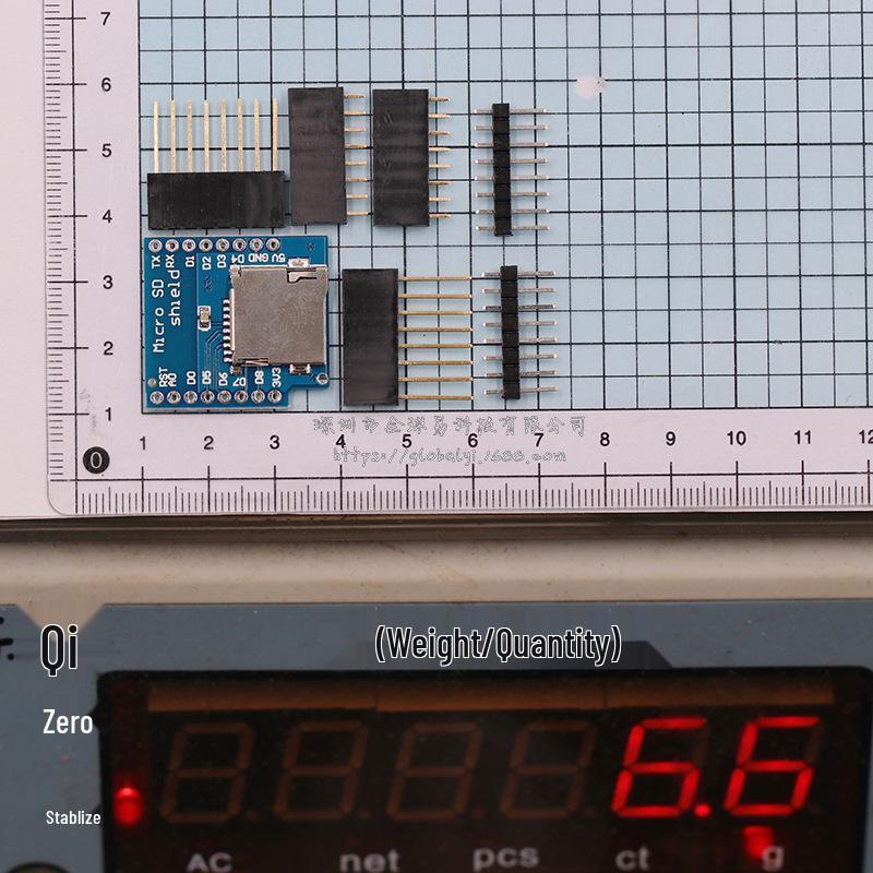 Micro SD TF Card Read/Write Module for D1 Mini WiFi Expansion Board