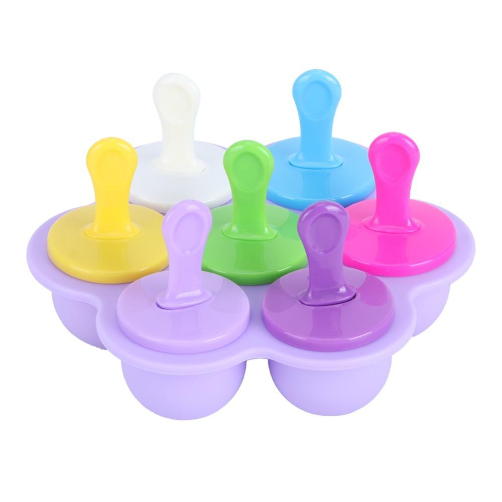 Non Stick Popsicle Molds Reusable Silicone Ice Cream Making Mold Mold Tool DIY Mold Homemade Food