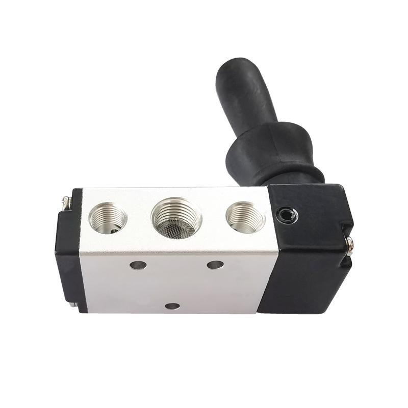 4HA210-08 1/4" 2 Position 5 Port Five Way Pneumatic Air Valve Hand Lever Operated Control Valve Ventilation Valves 4