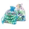 100Pcs Organza Bags Wedding Party Gift Bag Drawstring Jewelry Packaging Bags & Jewelry Pouches