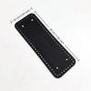 DIY Handcraft Bag PU Leather Bottom Pad 28*10cm Rectangular Handmade Base for Knitted Bag Making Accessories