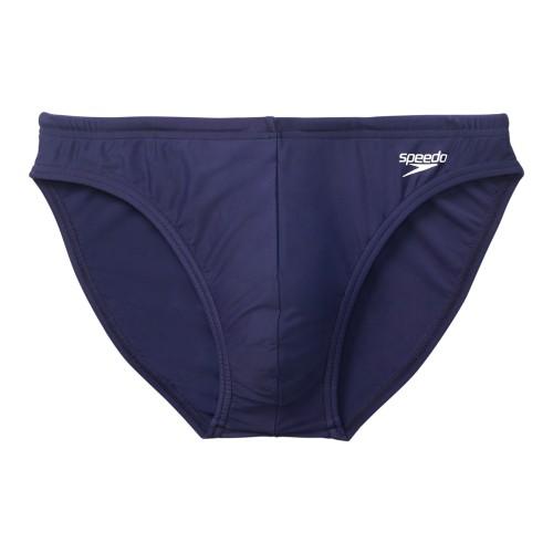 Speedo (L, Navy) Mens Solar Swim Briefs - Image 2