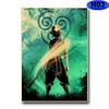 Dekorace pokoje Avatar Poslední Airbender Plakát Vintage Kraft Anime Papír Plakáty a obrázky Nástěnné umění Domácí Bar Kavárna Decor