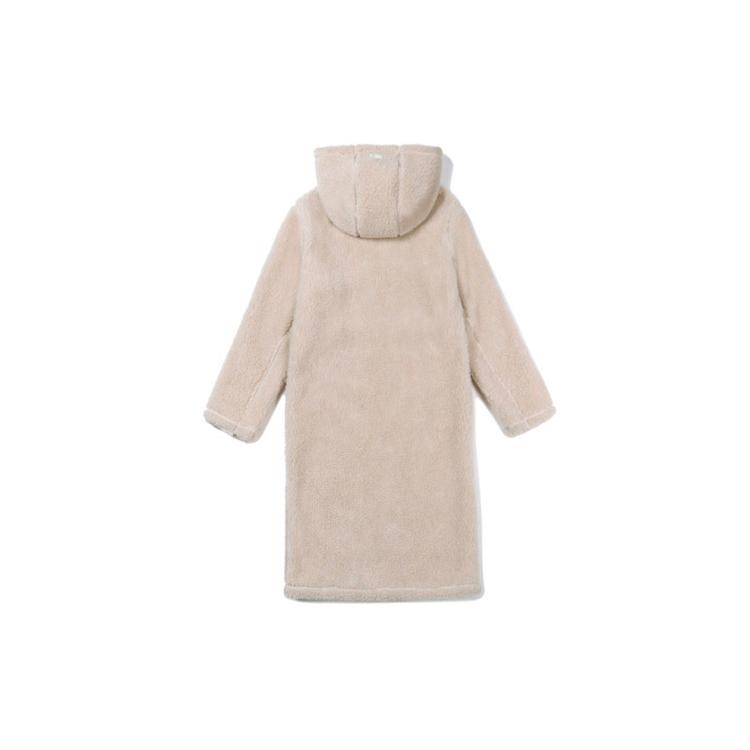 New MLB Velvet Jackets Women's Beige 31JPFL061-50B