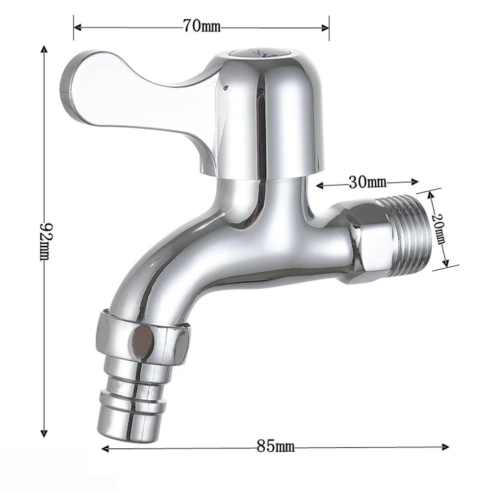 Washer Faucets In-wall Copper Faucet Valve Core Washing Machine Faucet 1/2"  4-point Water Inlet For Household Improvement