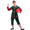New Christmas party costumes, Christmas green couples' clothing, Christmas stage clothing