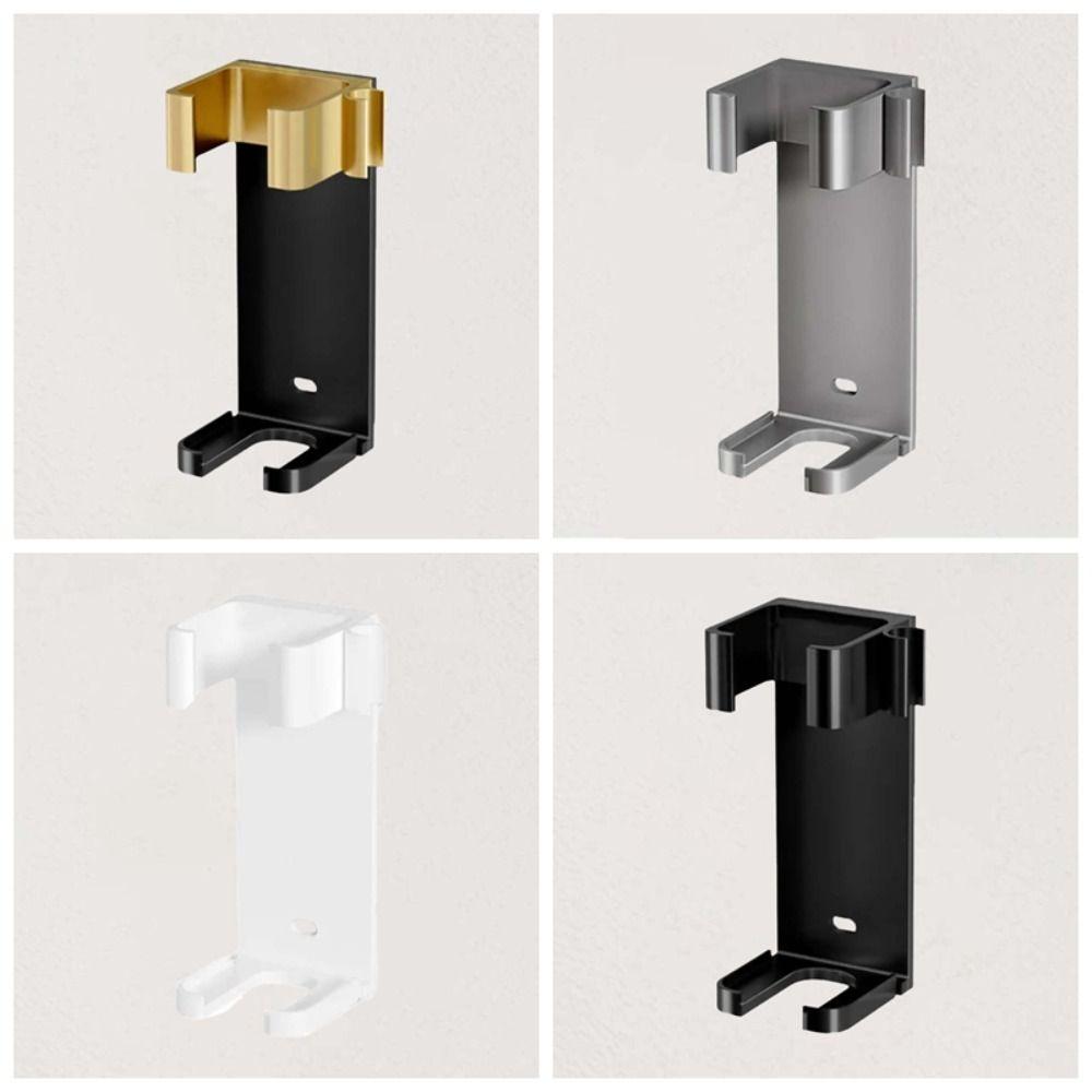 Durable Curly Hair Sticks Holder with Double-sided Tape Bathroom Items Organizer  Dormitory