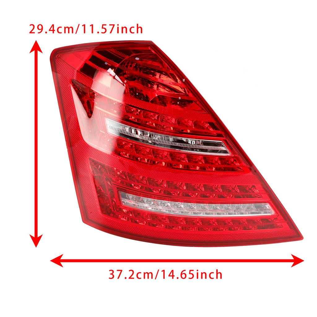 Left LED Tail Light Lamp 2218201364 For Mercedes Benz W221 S-Class 2007-2013