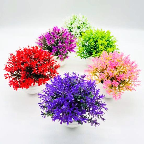 Simulação de embelezamento bonsai ecológico delicado adereços fotográficos