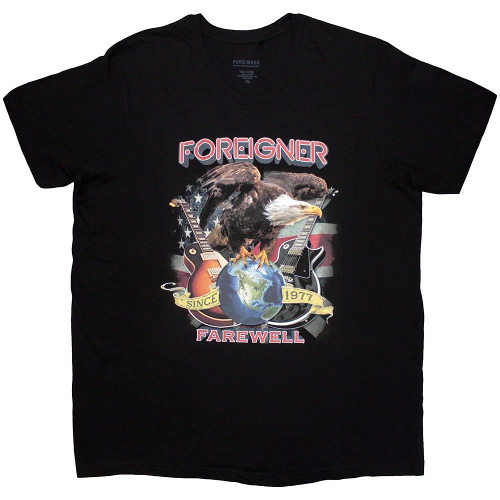 Foreigner Farewell Eagle Official Mens Unisex T-Shirt XL