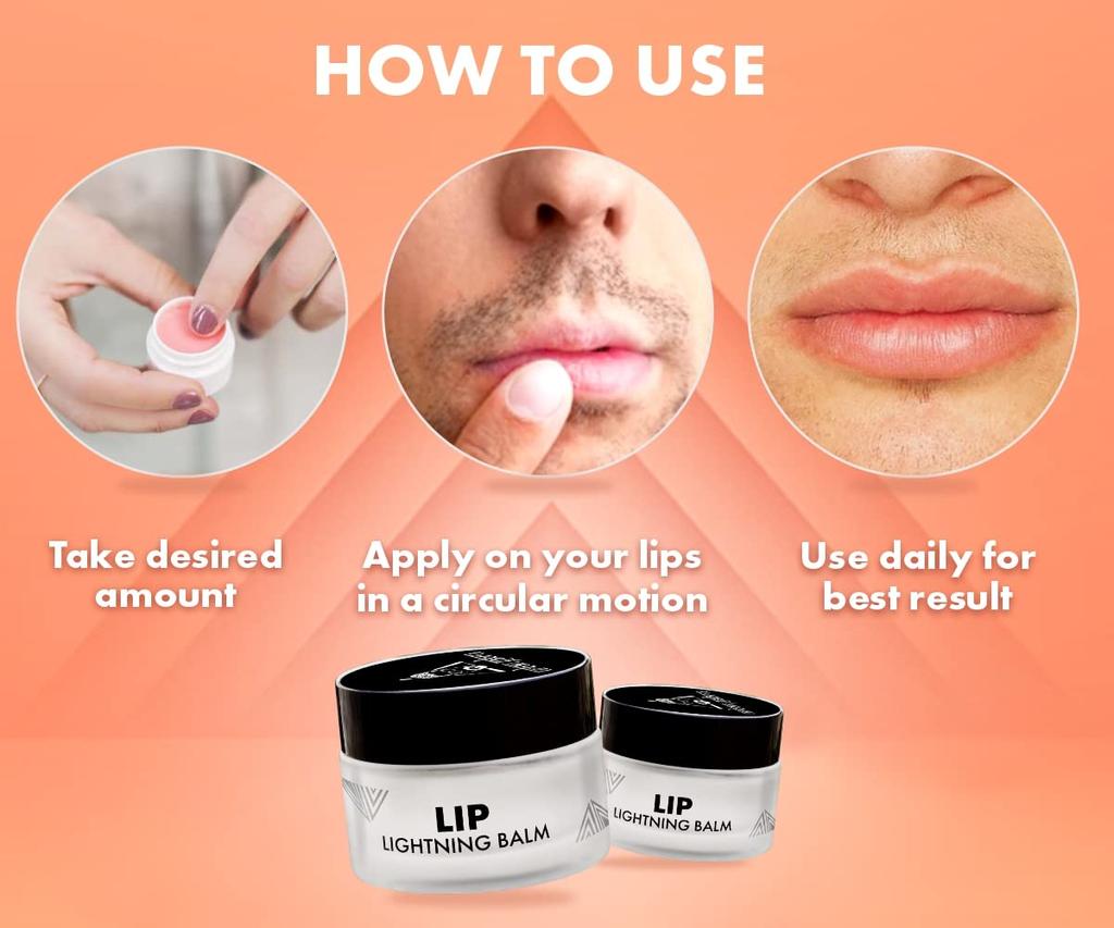 Urbangabru Lip Balm 20g Pack for Lightening Brightening Dark Lips Hydrating Moisturizer