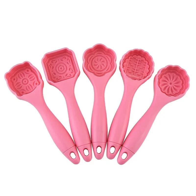 Pastries Molds Portable Cake Mold Durable Multifunction Convenient Reusable Anti Stick Mooncake Molds Kitchen Baking Accessories