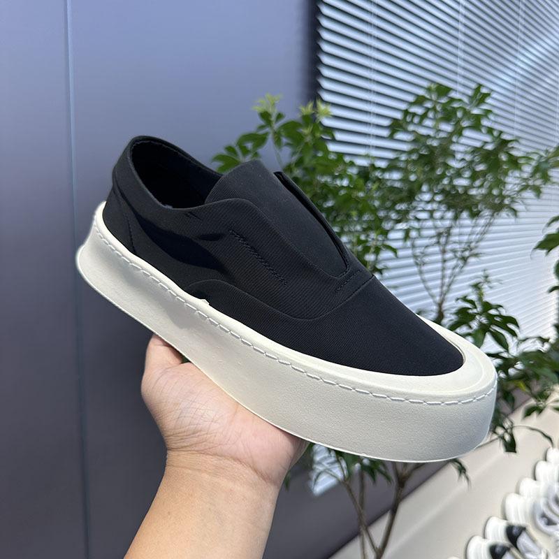 

Summer new breathable ice silk cloth casual shoes thin cloth board shoes lazy shoes jw 38 чёрный