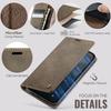 För iPhone 14 Plus Fodral CASEME 033-serien RFID-blockerande Plånbok Stöd Kalvskinnstextur Läder Telefonfodral