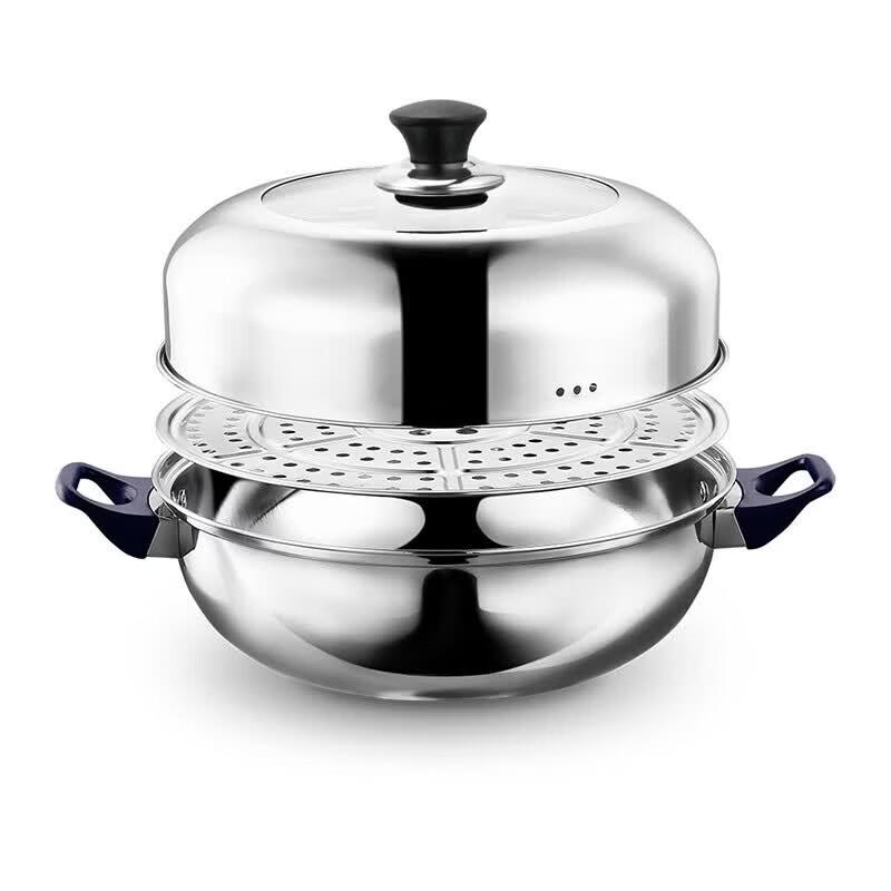 DESLON DFS-D009 Stainless Steel Breakfast Steamer Pot