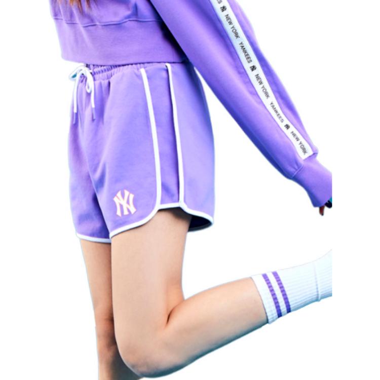 New MLB Casual Shorts Women's Purple 3FSPA0223-50PPN