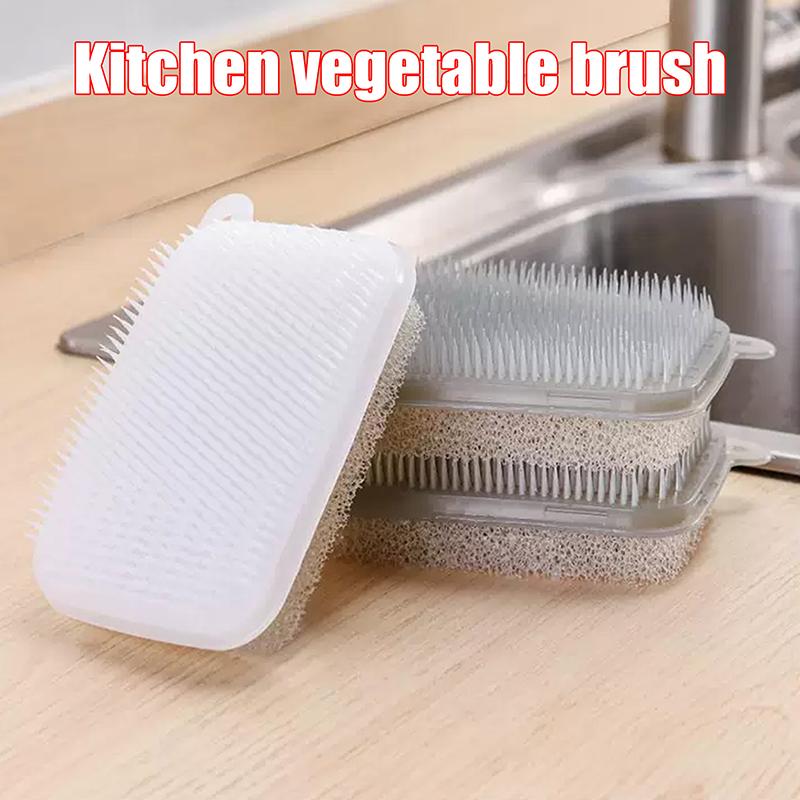 Style Fruit And Vegetable Brush Kitchen Multifunctional Flexible Vegetable And Fruit Cleaning Brush