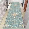 Gray Leaf Geometric Carpet Non-slip Doormat for Hallway Living Room Bedroom Kitchen Balcony Rug Durable Soft Floor Mat