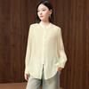 Women's New Chinese Style Thin Casual Shirt