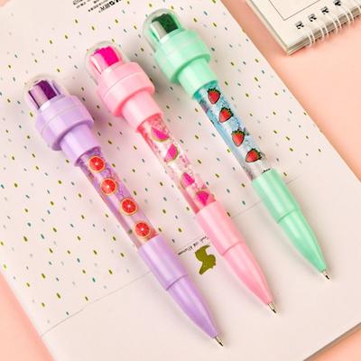 Bolígrafo Fidget Bubbler con Sello 5 en 1 Bolígrafo para Hacer Burbujas Sello Rodillo Divertido Juguete para Niños