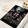 1Pc Resident Evil Umbrella Chronicles Rug, Office Carpet Indoor Outdoor Doormat, Non-Slip, Comfortable, Living, Christmas Halloween,  Xmas Gift