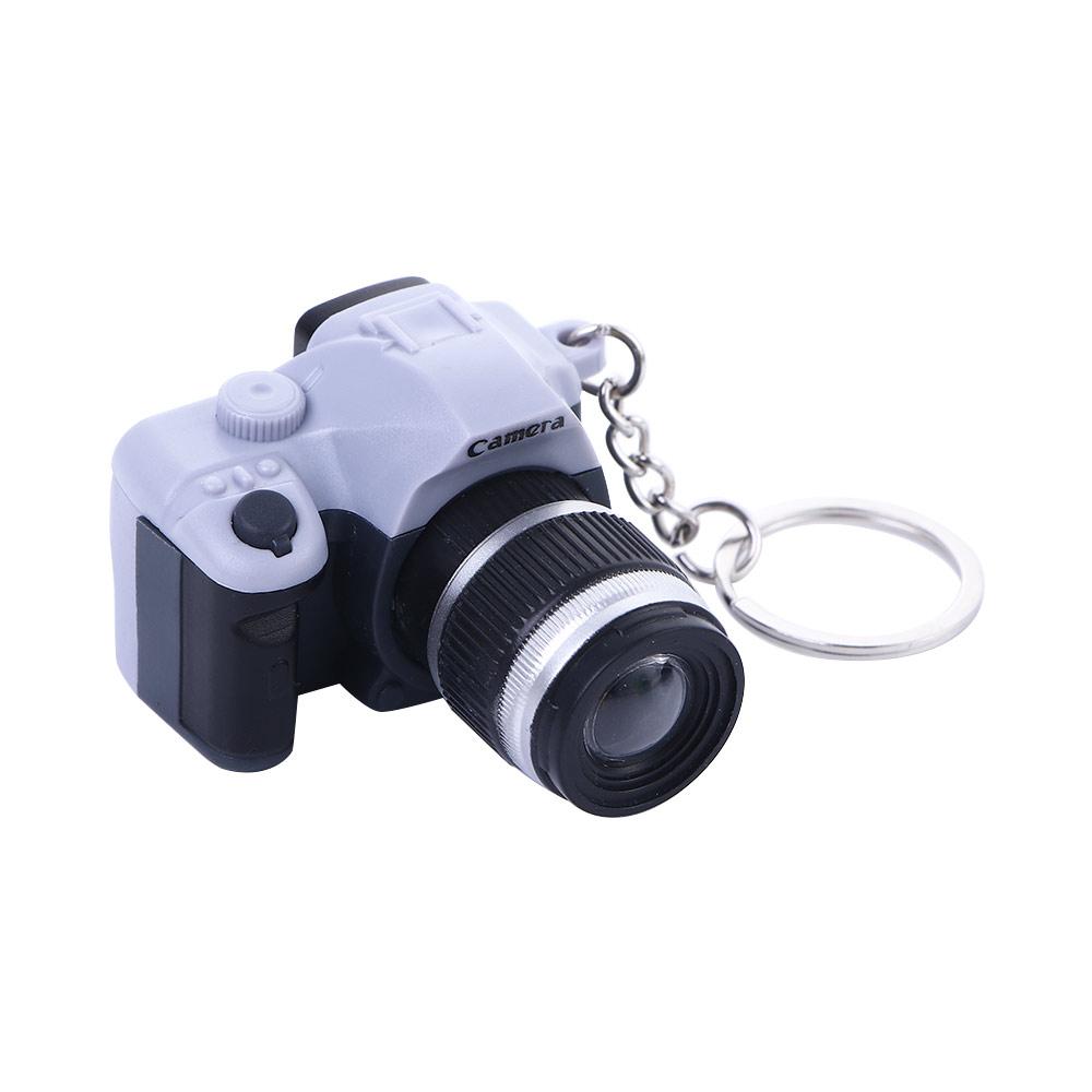 Accessorie Pendant Led Light With Sound Creative Camera Simulation Cameras Flashing Camera Keychain Camera Keychain