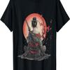 T-shirt Geisha Fille Samouraï Fleur de Cerisier Sakura(4)