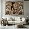 Tapisserie murale Sherlock Accroche murale esthétique Couverture en tissu imprimé Tapisseries décoratives pour chambre à coucher salon décoration intérieure