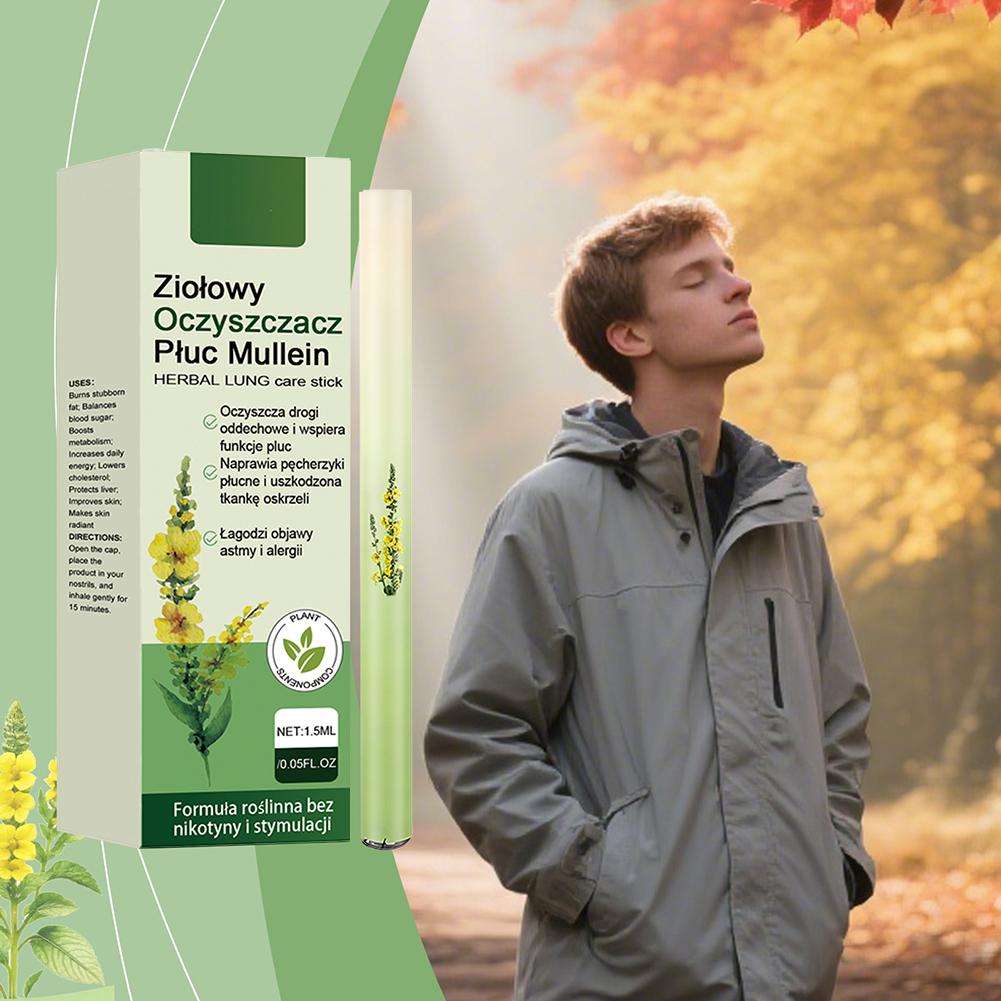 1/2/3/4Pcs Lung Cleanse Pen Lung Health Air Inhaler Breath Care Cleansing Stick Natural lung Cleansing Aromatherapy Diffuser