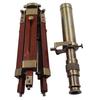35.6 cm Brass Telescope with Wooden Tripod Gift Wedding, Thanksgiving, Chinese New Year, Christmas, Table top, Home, Office Decor