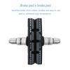 Replaceable Aluminum Alloy V Brake Pads Drawer Structure Mountain Bicycle Brake Shoes For Linear Pull Brakes Low Noise
