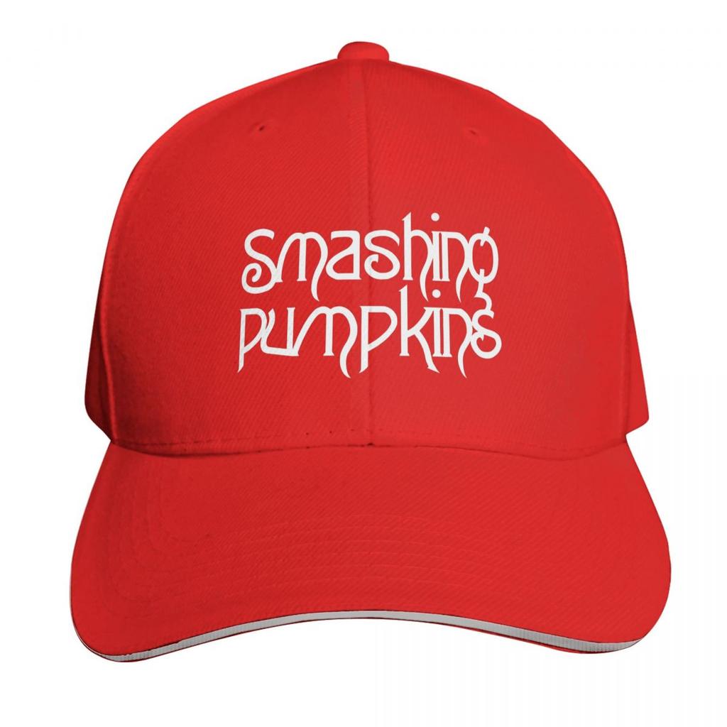 The Smashing Pumpkins Czapka Rockowa Modna Casualowa Czapka Baseballowa Regulowany Kapelusz Hip Hop Lato Unisex Czapki Baseballowe