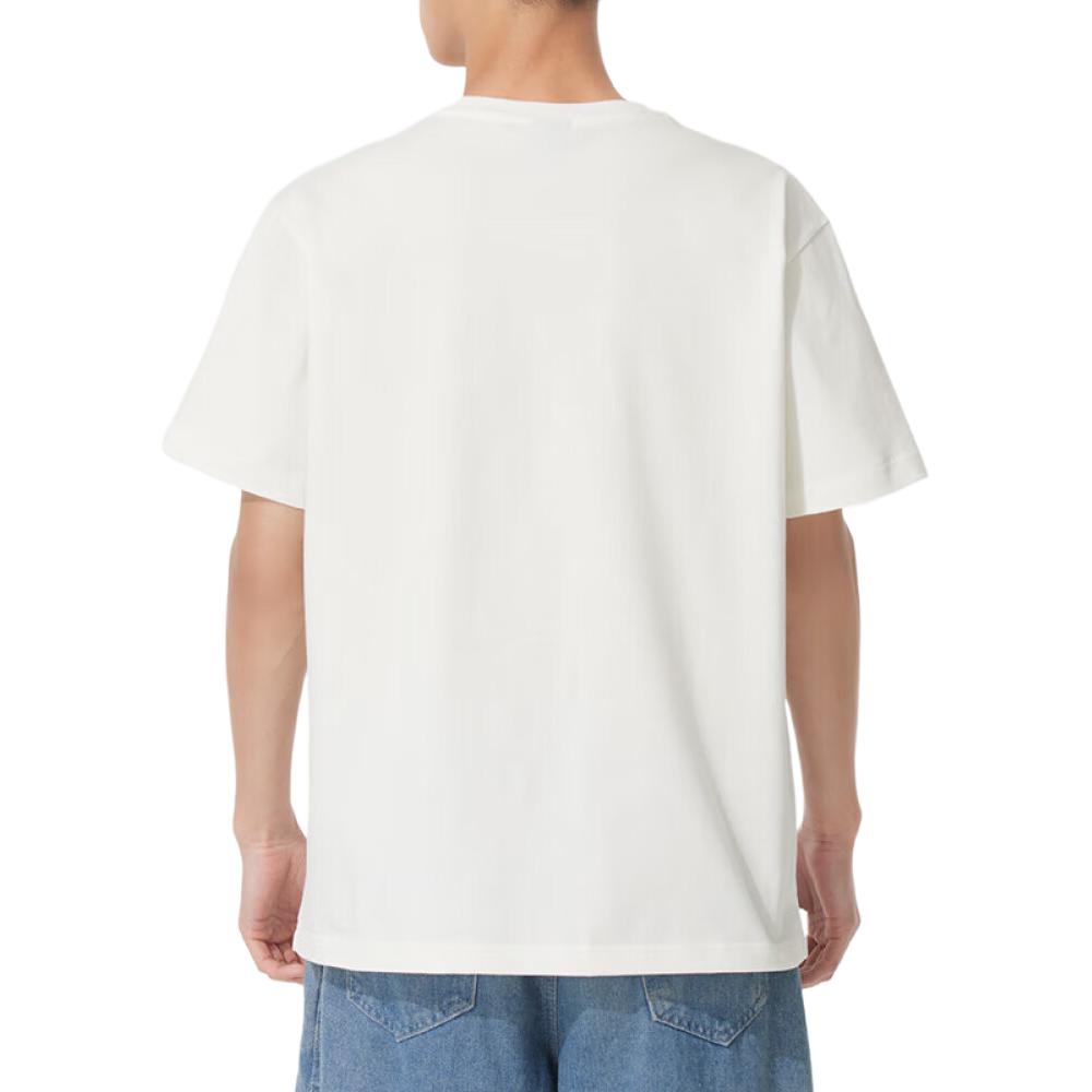 New Balance T Shirt Unisex Sea Salt White AMT52340-SST