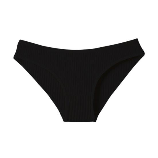 Cotton Thongs for Women Low Rise Sexy Ribbed No Show Ladies Panties Soft Breathable