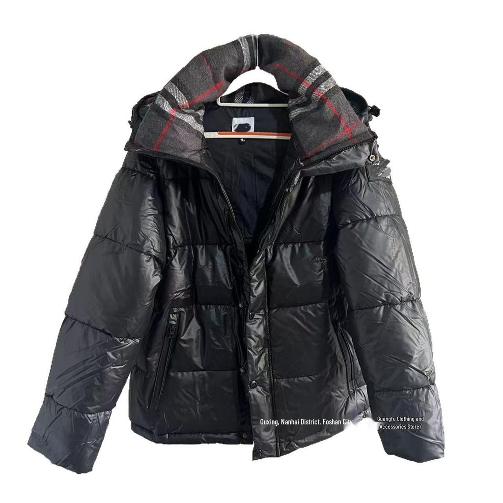 Ba Snygg 3-i-1 Dunjacka med Bomull och Avtagbar Väst för Herr och Dam