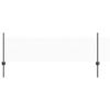 Poteaux de clôture vidaXL 5 pcs U-Channel Gris 60 cm Acier 3336811