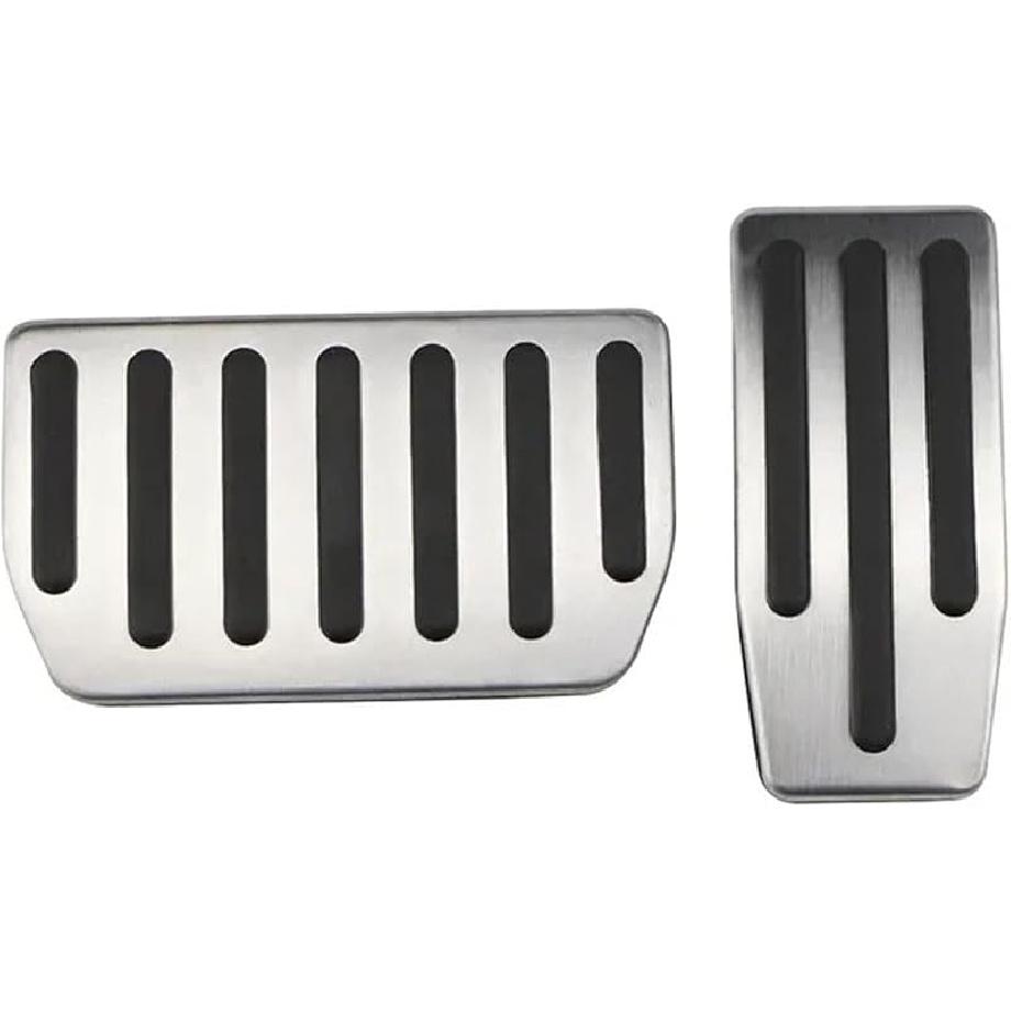 

Car Foot Pedal,Fit for Tesla Model X S 2015~2025 Aluminum Alloy Pedal Car Rest Brake Accelerator Cover Interior Part 2pcs at