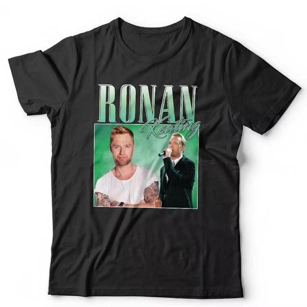 

Ronan Keating Appreciation Tshirt Unisex Homage Throwback Stag Hen Do Funny 4XL