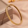 Hot-selling titanium steel bracelet, girls' high-end sense of fashion, popular light luxury in Europe and the United States, Gypsy star love diamond 