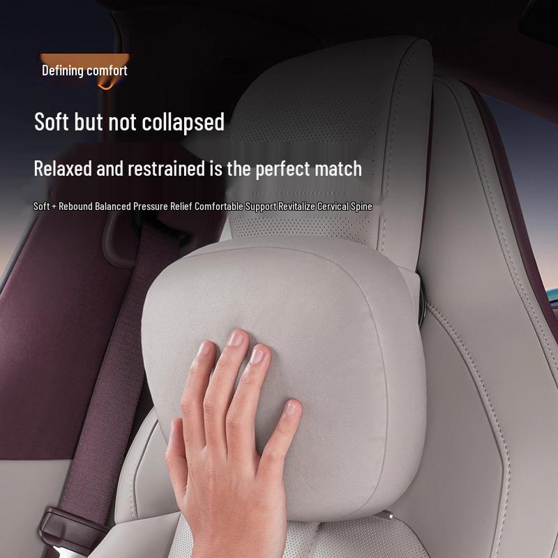 Xiaomi YU7 Magnetic Headrest with Lumbar Support, Hidden Neck Protector, Seat Pillow, Cushion, Car Interior Accessories