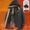 Graphene Cotton Mid-Length Winter Jacket for Men 2024 – Ideal for Middle-Aged & Elderly, Plus Velvet Thick Dad Wear