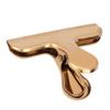Stainless Steel Brass Color Clip Vintage Retro Style Sealing Clips Accessory(T Shape)