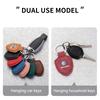 Car Leather Keychain Shield Styling Emblem Key Ring For VW Golf Polo GTI Tiguan Touran Jetta Passat CC T5 Scirocco Arteon Beetle RH5