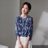 SOFSIL Lily Print Silk Blouse